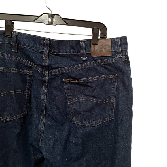 Lee Men’s Fleece Lined Jeans 36” x 34” Winter Warm - Picture 5 of 7